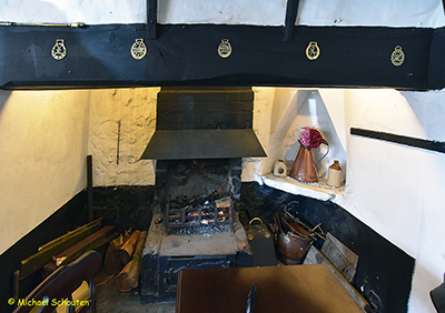 Stone Fireplace in Left Hand Room.  by Michael Schouten. Published on 